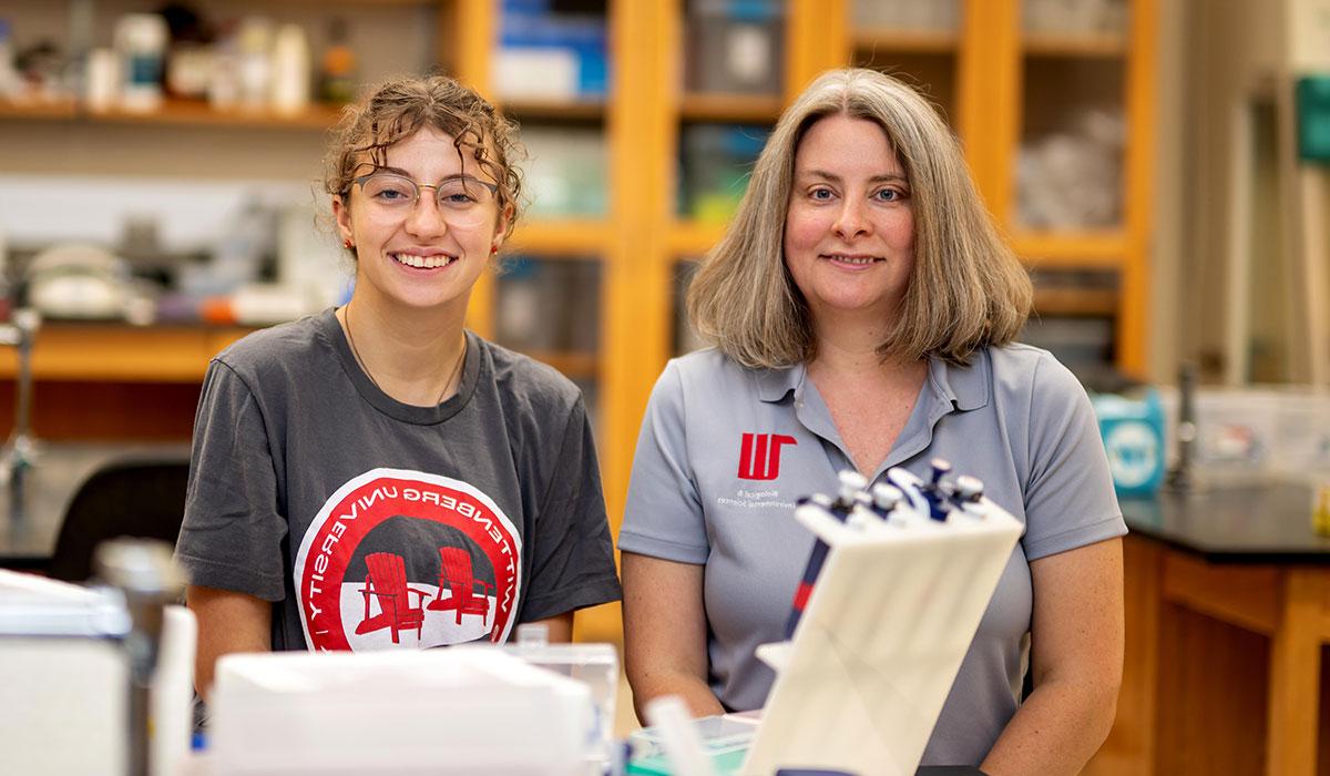 Wittenberg Student and Faculty